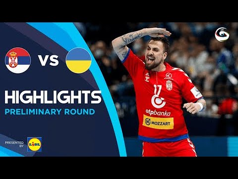Serbia vs Ukraine | Highlights | Preliminary Round | Men's EHF EURO 2022