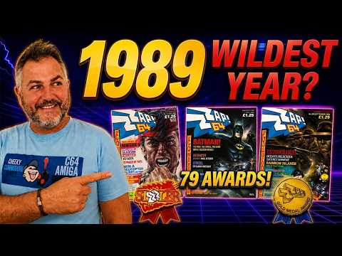 Did Zzap!64 Go Too Far in 1989? 70 C64 & Amiga Award Winners video thumbnail