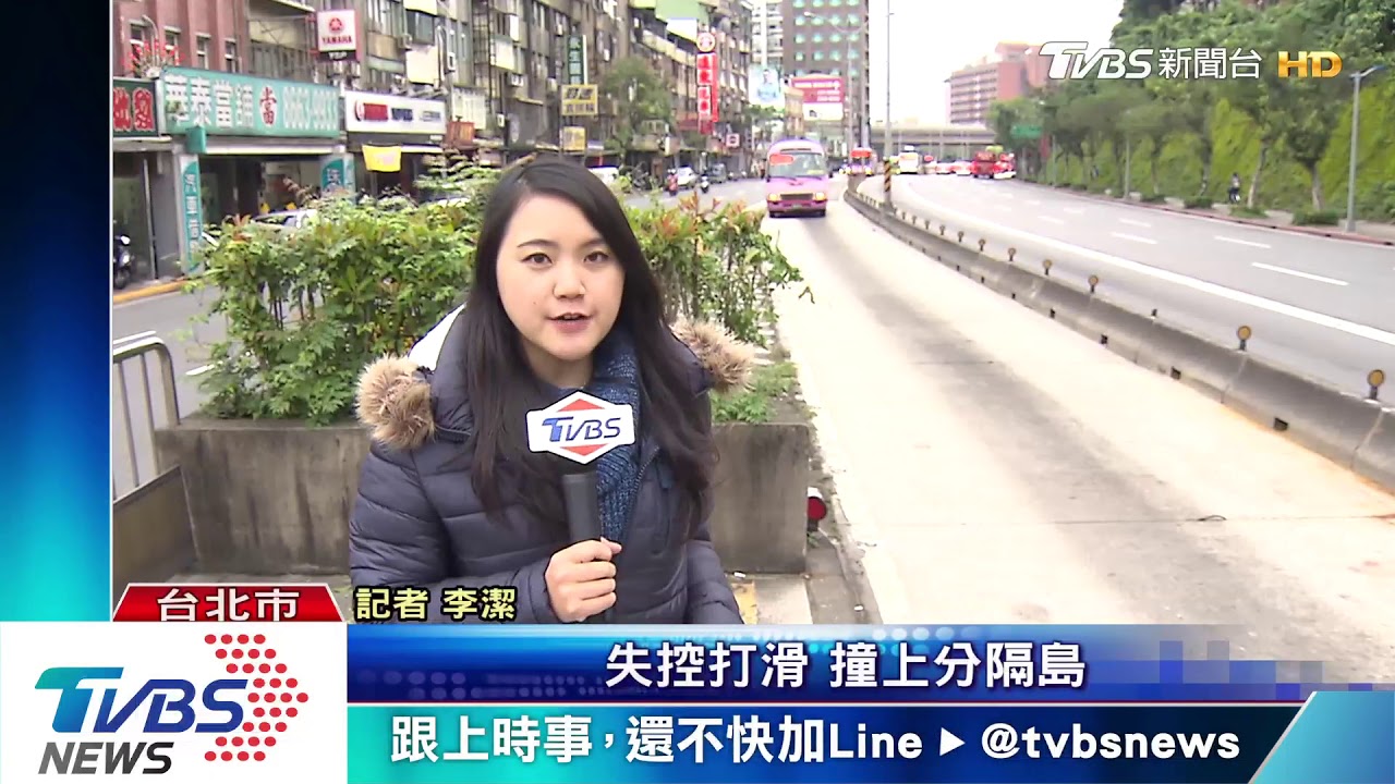 情侶違規闖地下道! 警疑貪快失控慘摔
