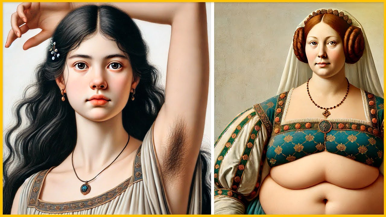 BELEZA ESTRANHA?  Tendências de Beleza Incomuns da História Que vão te Surpreender!