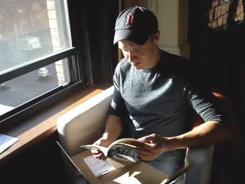 Ian Williams: Man Reads in Light