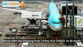 Air Cargo Services from Turkey to all world / Türkiyeden yurtdışına ha