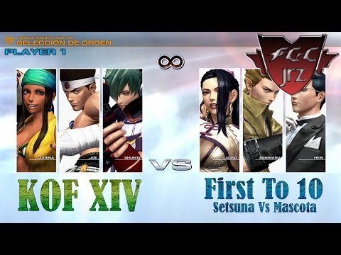 2016/11/02 KOFXIV FT10 - Setsuna vs Mascota