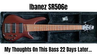 Video thumbnail for Ibanez SR506E 6-String Follow-Up by Prog Rock Jock