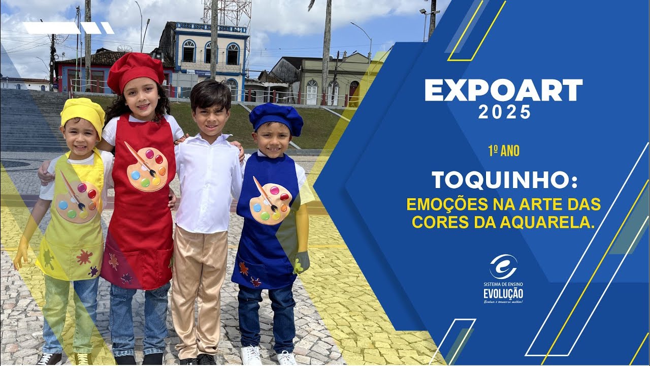 TOQUINHO: Emoções na arte das cores da aquarela.