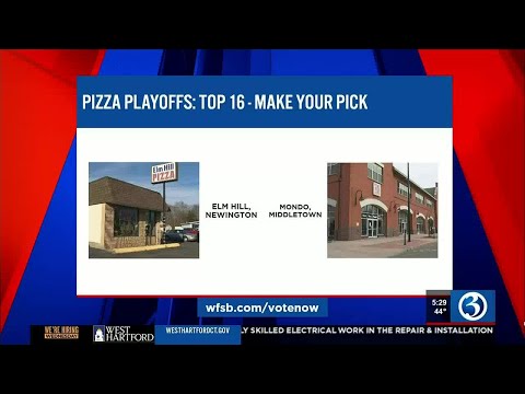 VIDEO: WFSB Pizza Playoffs Top 16 - Elm Hill in Newington vs Mondo in Middletown