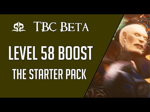 TBC Classic - Lvl 58 Rogue character boost - Quick gear preview [Early Beta]