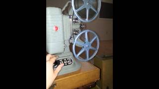 Vintage DeJur Model 750 8mm Movie Projector