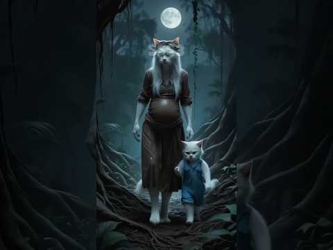 One Night Cat Family Mom and Dad Death  Sad Story #sss3  #cartoonanimal  #catstory  #storyshorts