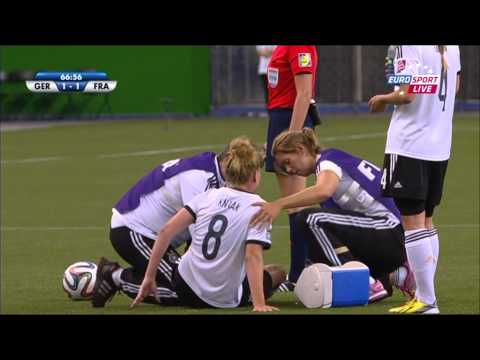 U20 Frauen WM 2014 Halbfinale Deutschland   Frankreich 2  Halbzeit