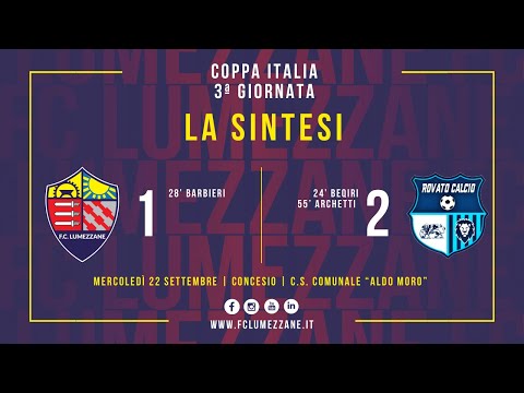 COPPA ITALIA | FC LUMEZZANE - Rovato | LA SINTESI