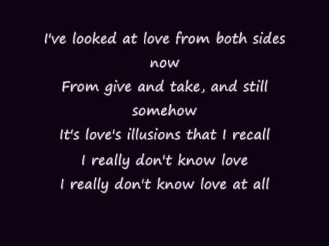 Both Sides Now (2000 Version) Joni Mitchell with lyrics