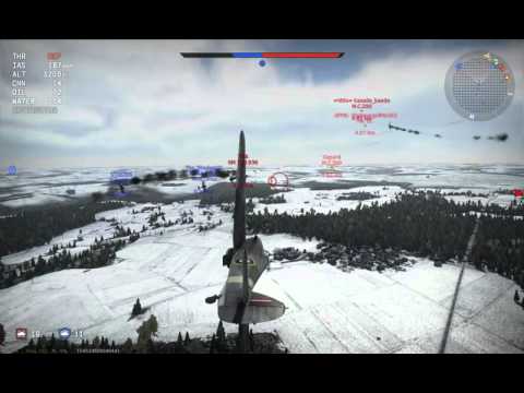 [ War Thunder 1.51 ]  Hurricane MK IV  40mm cannons, Bombers beware!!
