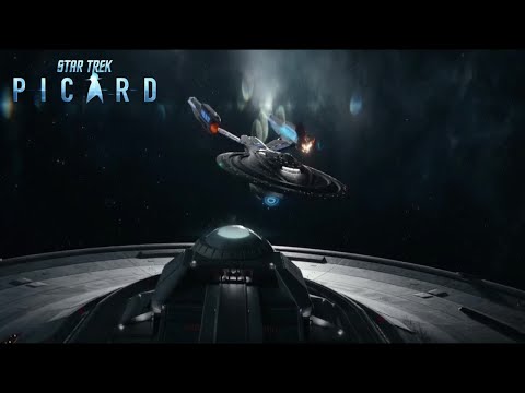 The USS Interpid Fires On The USS Titan - Star Trek Picard Season 3 Episode 5