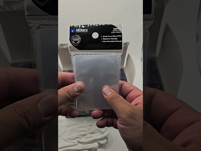 Vídeo relacionado con Mlikero 600 Paquete de Fundas Cartas, Perfect Fit Inner Card Sleeves, Funda Cartas para Cartas de Comercio, Cartas de Deportes