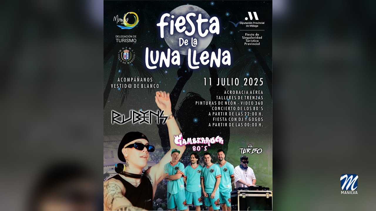 El próximo 11 de julio se celebrará la fiesta de la Luna Llena