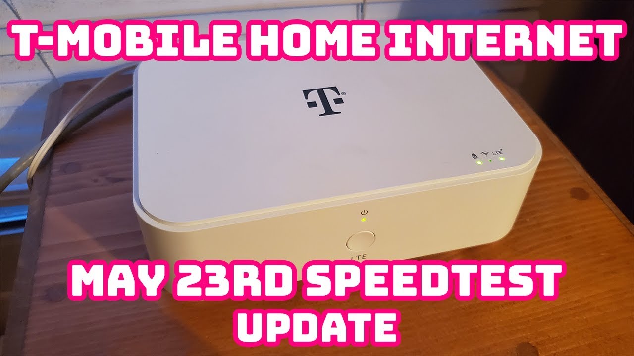 T-Mobile Home Internet Speedtest May 23, 2019