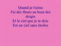 Demis ROUSSO : Quand je t'aime