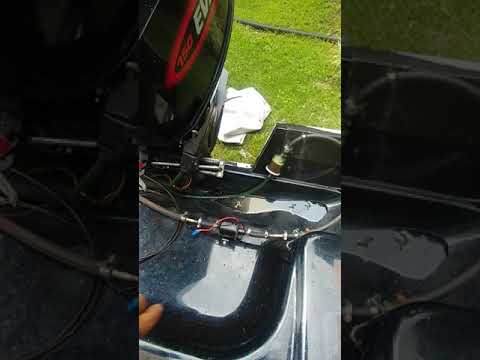 1997 Evinrude 150 Fuel pump Alt Fix
