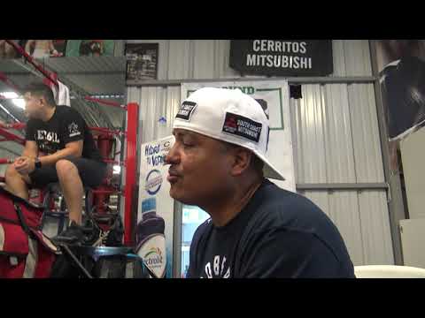 Sparring at the Robert Garcia Boxing Academy