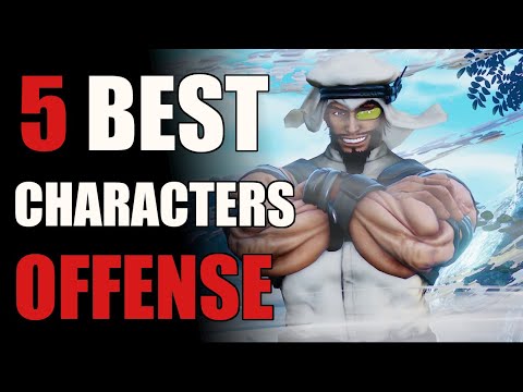 Top 5 Characters Offense/Rushdown in Street Fighter V