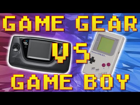 Nintendo Gameboy vs. Sega Game Gear! *28* Games Compared!