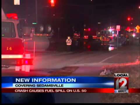 River Road reopens after two tanker accidents