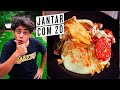 FIZ UM PRATO COM MENOS DE R 20 DE RESTAURANTE