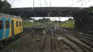 preview picture of video '[cabinerit] A train driver's view: Sittard - Maastricht, VIRM, 23-Jun-2014.'