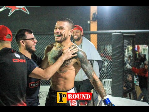 Curitiba Top Fight 12: Ueliton Lopes venceu Leandro Alves por nocaute técnico no primeiro round