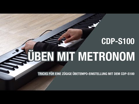 CDP-S100 - Üben mit Metronom