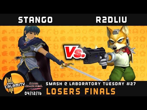 S@LT #27 | R2DLiu (Fox) vs Stango (Marth) - Losers Finals - SSBM
