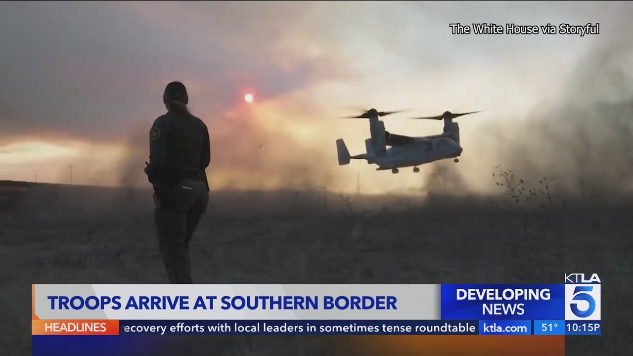 Pentagon orders 1,500 troops to secure U.S.-Mexico border
