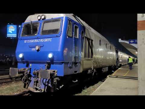 Train activity in Cluj Napoca, November 2022