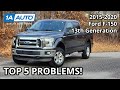 Top 5 Problems Ford F 150 Pickup 2015 2020 13th Generation