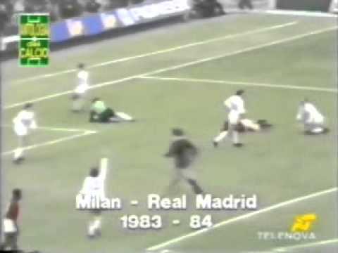 Milan - Real Madrid 3-1 - 13 novembre 1983 - gara amichevole