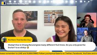 Just for fun #1! I asked Stamp Fairtex about the smelly, stinky Durian!