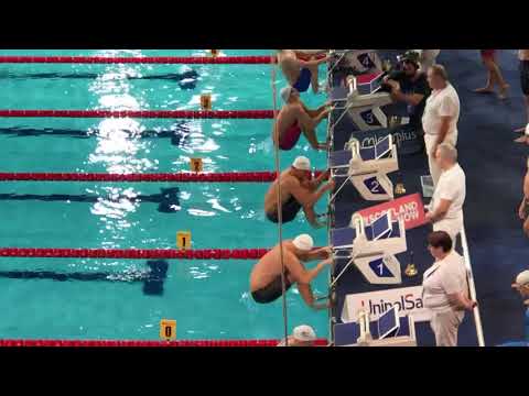 Florent Manaudou backstroke start