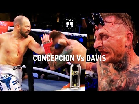 [ High light ] EDUARDD CONCEPCION Vs  ALVIN DAVIS | Look At The Way He Leans On His Opponent's Head