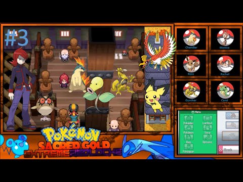 Let's Play Pokemon Sacred Gold Extreme Wedlocke:  Part 3 - Sages And Sprouts