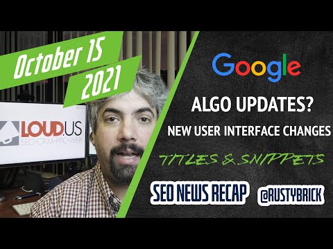 Google Search Algo Updates, Title Link Doc, Continuous Scroll, Knowledge Panel Updates & More