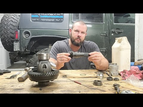 how to set up a crush sleeve eliminator on a ring pinion