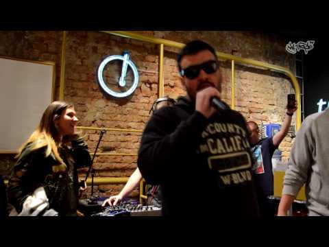 Srdjo Madjija VS Dekanac // tema Rasprodaja, cetvrtfinale @ Tike Kiss My Airs MC Battle