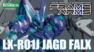 Frame Arms 1/100 Scale Model Kit: LX-R01J Jaktfalx video 1