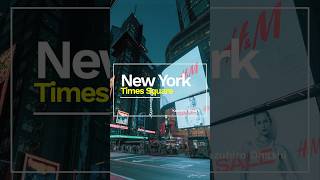 Times Square and Port Authority of New York & New Jersey #shorts