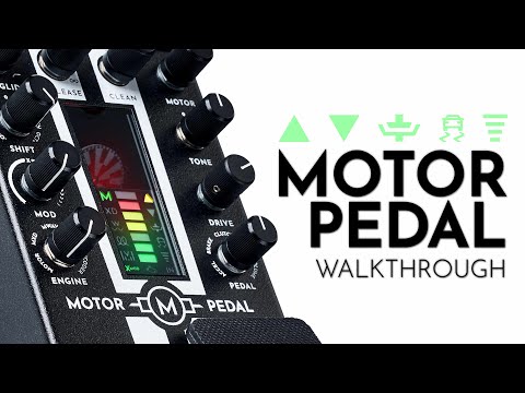 MOTOR PEDAL OVERVIEW | SOUNDS, CONTROLS & GAS PEDAL | Gamechanger Audio