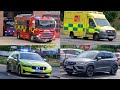 Emergency Vehicles Responding UK PL Apr Jul 2025 Compilation