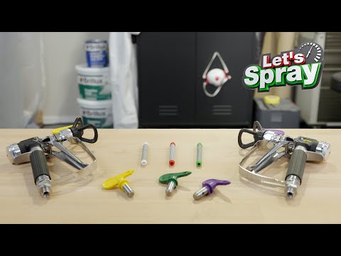 Professionelles Airless-Spritzen: Düsen- und Filterauswahl leicht gemacht | Let's Spray
