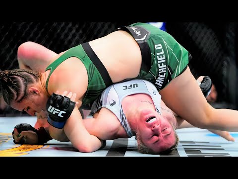 Classic tale of a Hype Train being DERAILED. Erin Blanchfield Vs Molly McCann (2022). #ufc #rawmelee