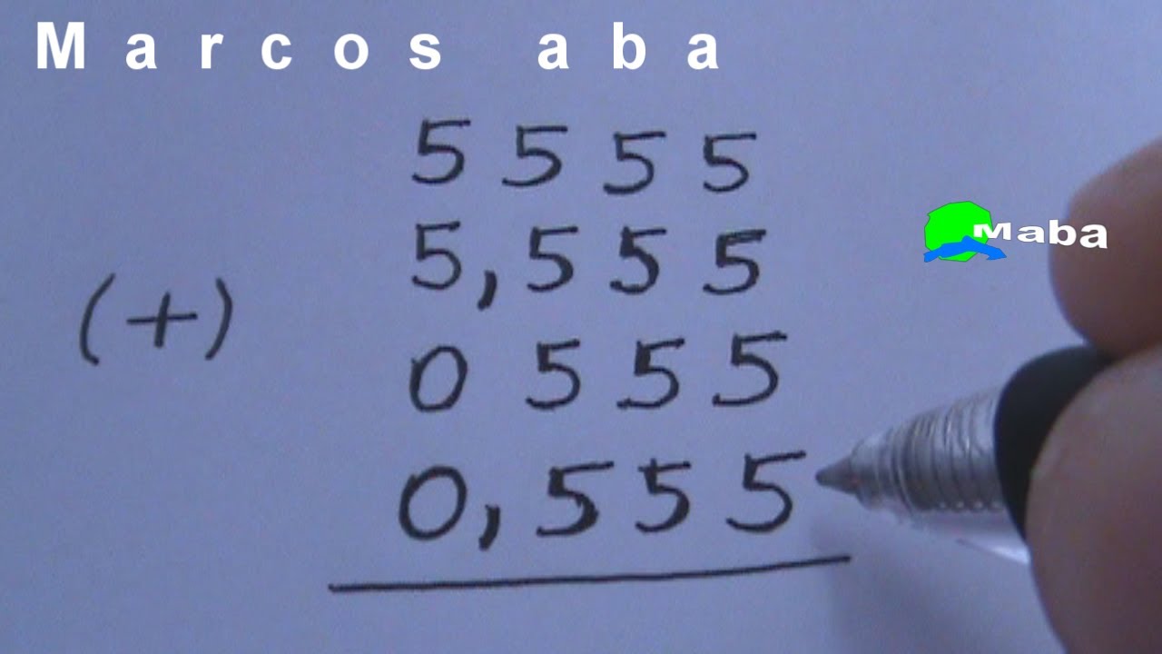 ADIÇÃO  -  Aula 04  - (Aprenda a somar)